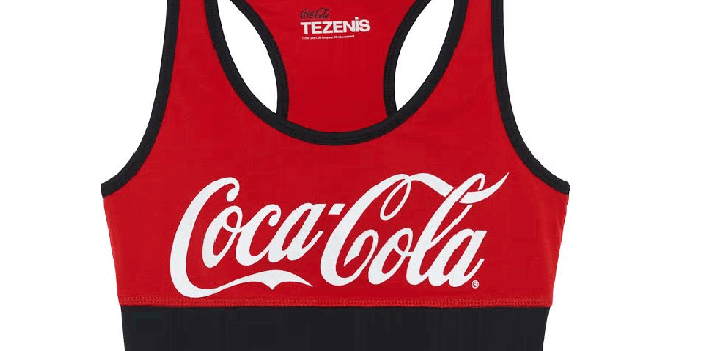 Tezenis colaboración con Coca-cola